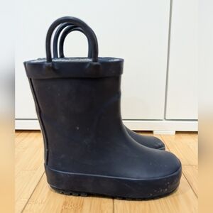 Toddler Navy Rain Boots